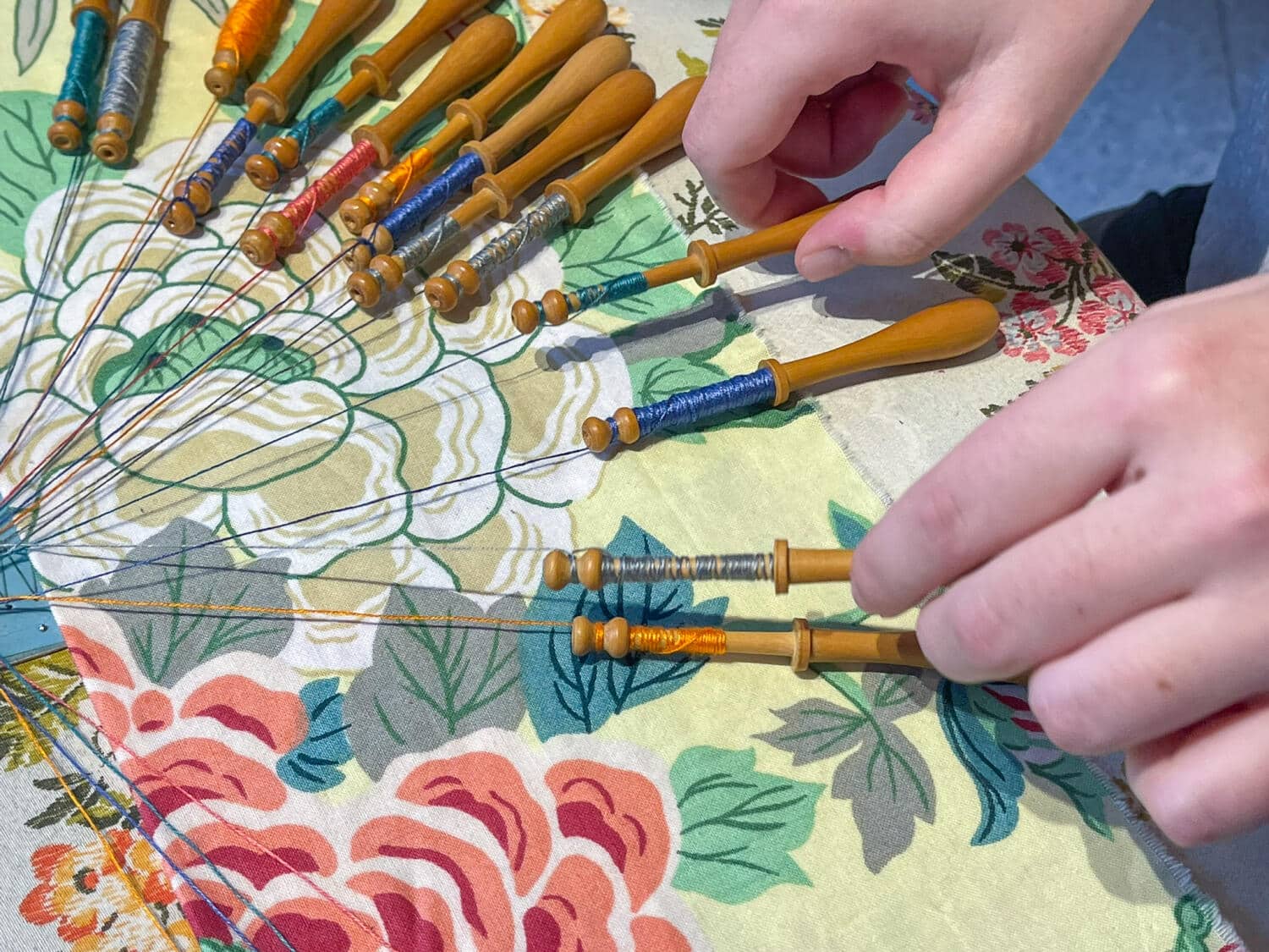 Initiation à la dentelle aux fuseaux