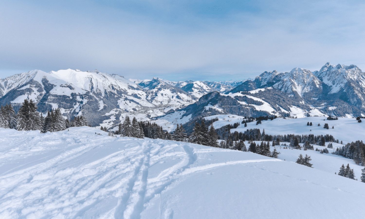 Paysage hiver Pays-d'Enhaut